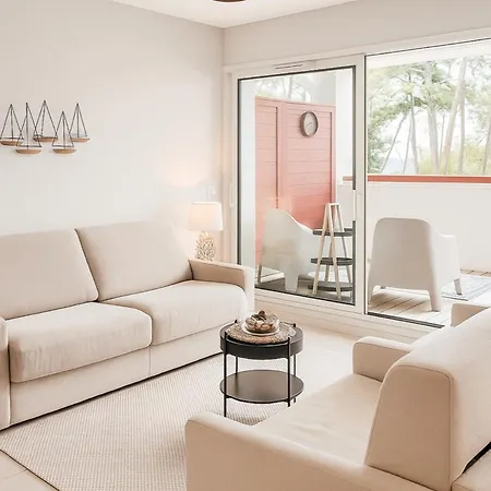 Appartement Happy Hossegor, Plein Centre Avec Vue Sur Et Parc Rosny