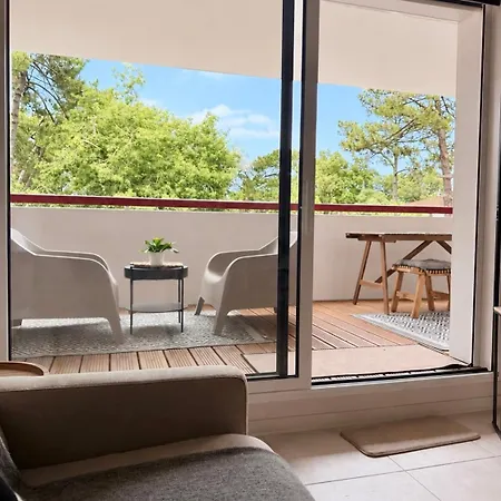 Apartment Happy Hossegor, Plein Centre Avec Vue Sur Et Parc Rosny Soorts-Hossegor